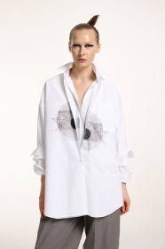 Biała koszula TSUIN (set)