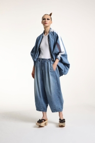 Bawełniana, obszerna kurtka CLOUD